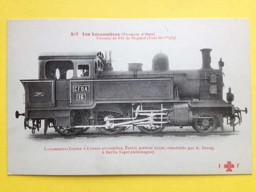 Cpa lokomotive türkei von - lokomotive,
